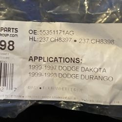 Steering Sector For Dodge Dakota Or Durango