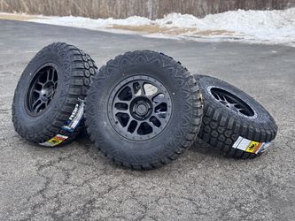 17" Jeep Wheels and Tires Rubicon JK JL Gladiator Wrangler 