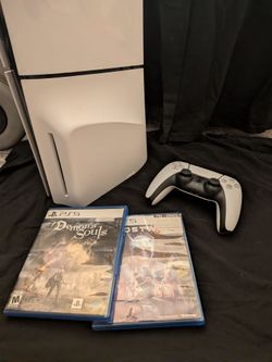 Playstation PS5 Slim with disc drive bundle