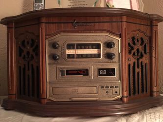 Radio, Turntable, DVD Player, & Cassette Player
