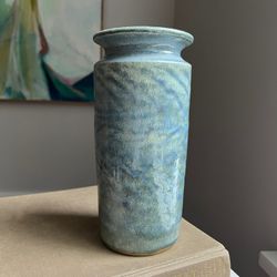 Handcrafted Accent Vase ( H9” D4” ) firm on price 