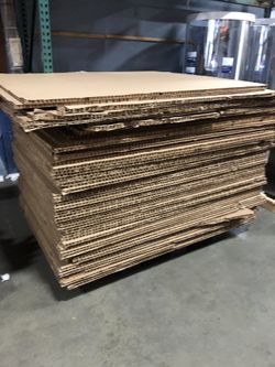Packing/shipping cardboard (ongoing)