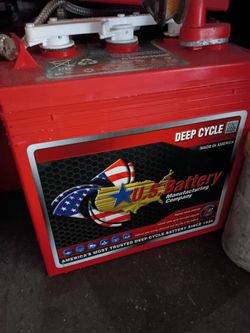 Golf cart batteries