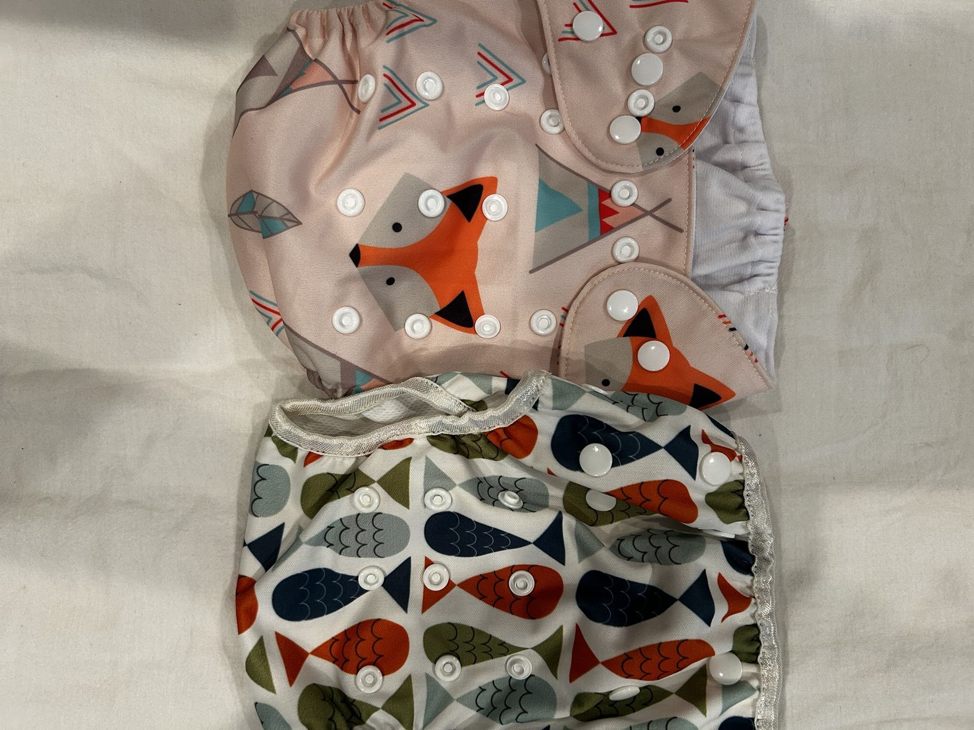 2 Reusable Baby Swim Diapers 0-36 Months/8-36 Pounds