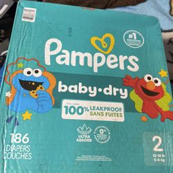 Baby Diapers 2 Boxes 186