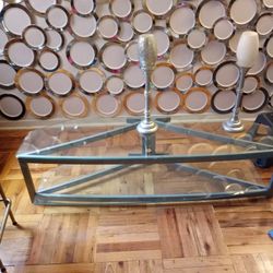 Glass TV Stand
