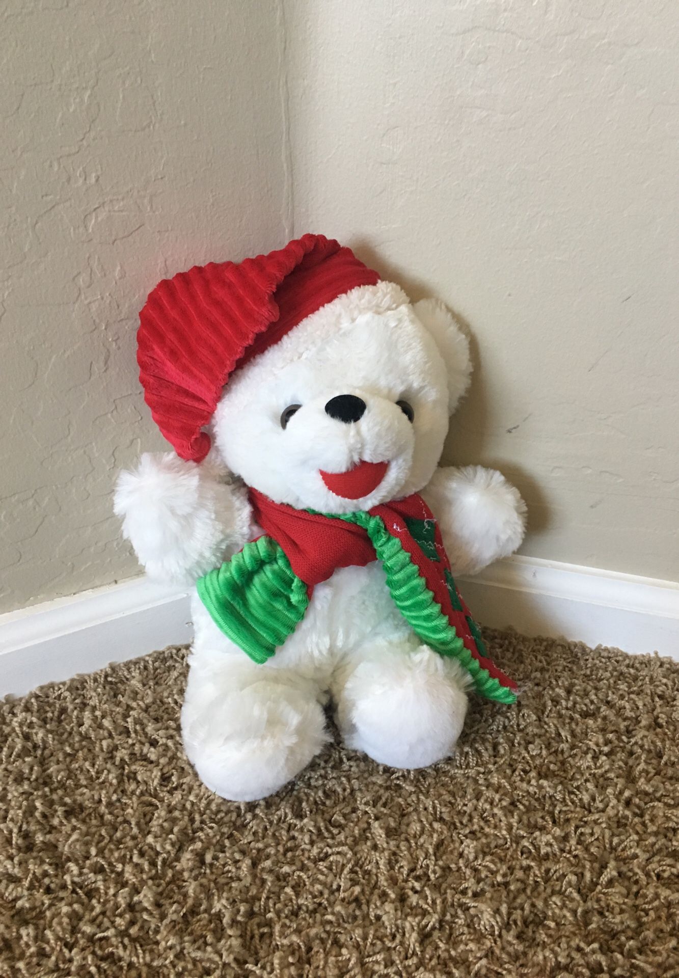 Christmas Bear Stuffed Animal