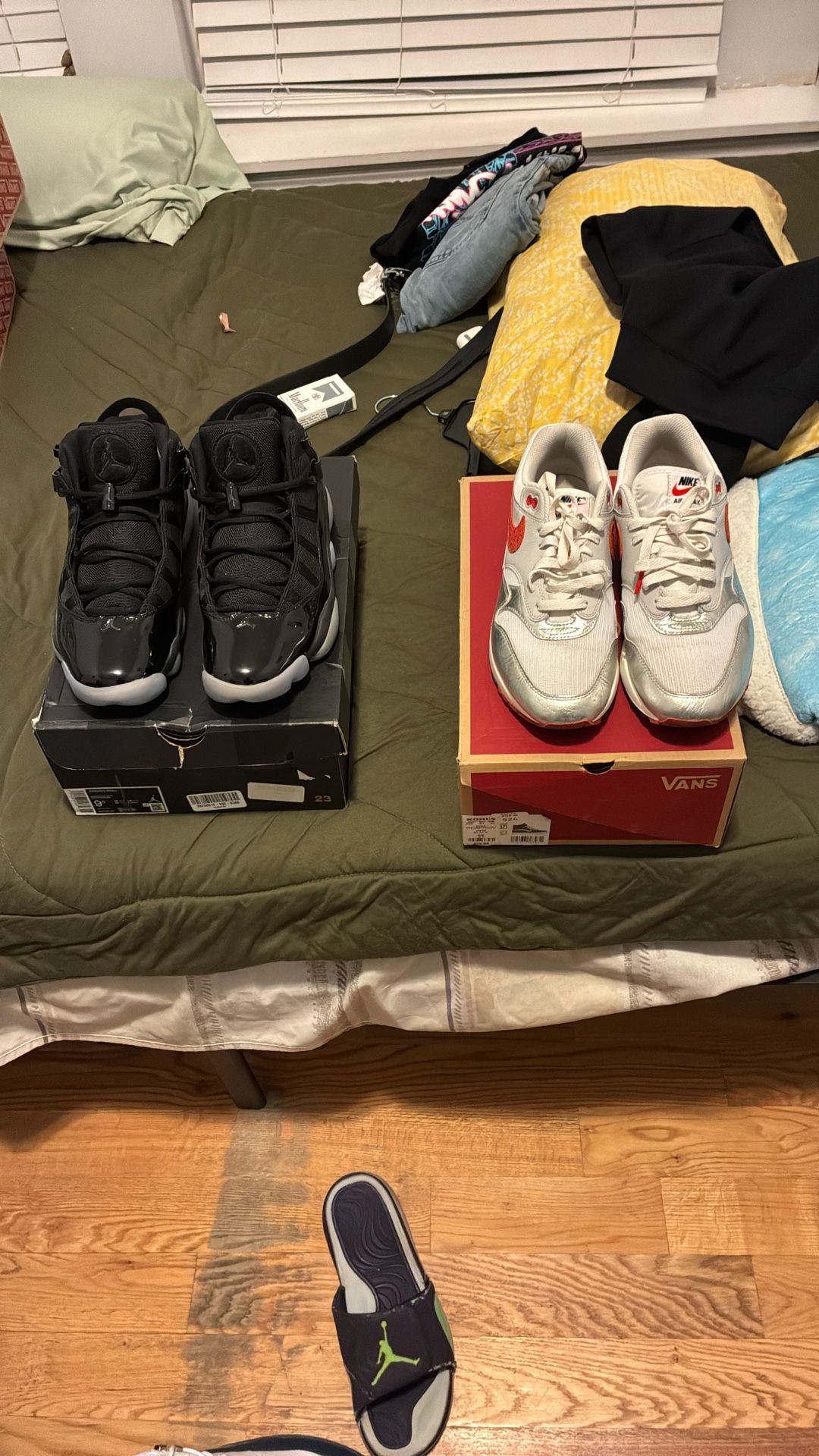 Jordan 6 Rings And Air Max 1