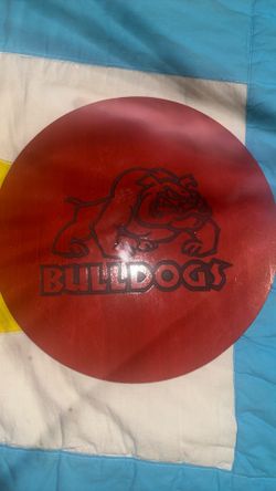 Georgia bulldogs engraved wood decoration