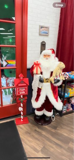 5' Animated Santa