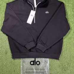 black alo quarter zip