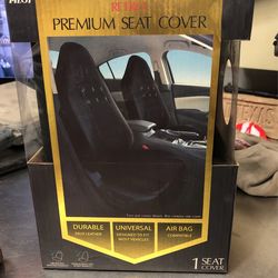 Pilot Seat Cover Leather 1 Only (New)