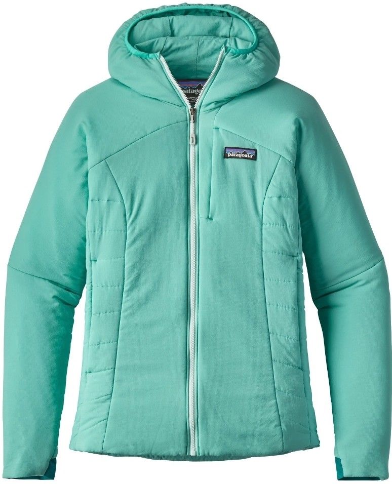 Patagonia Nano Air Women's Green Hooded Puffer Jacket Coat Women XL
