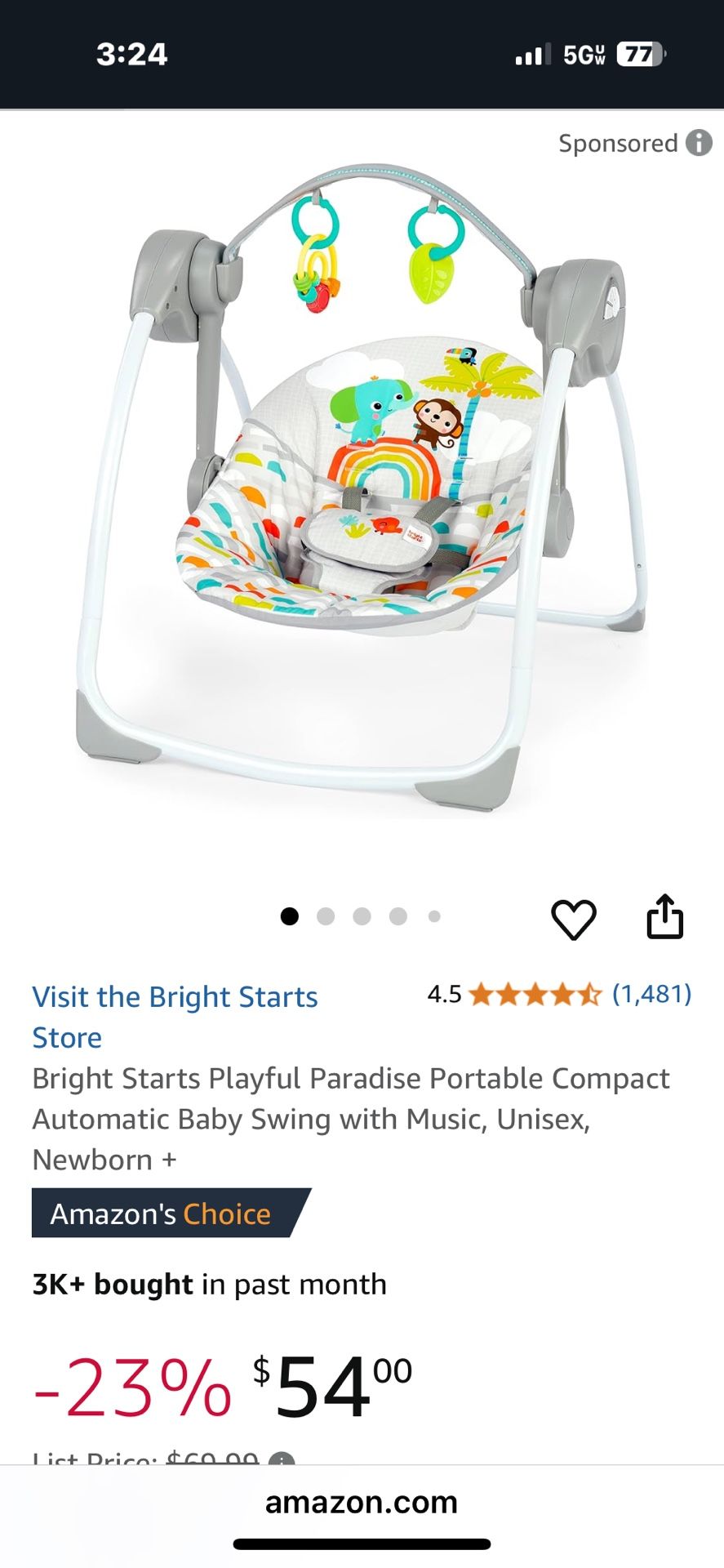Baby Swing