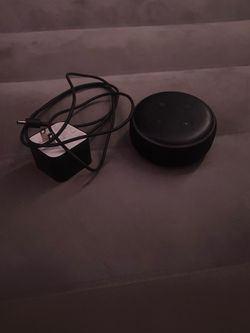 MUST SELL BY TODAY FAST CASH: Amazon Echo Dot (3rd Gen) + Power Adapter