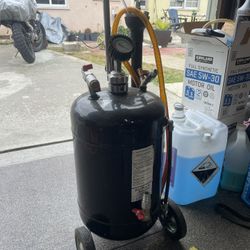 Vacuum Oil Drain Tank