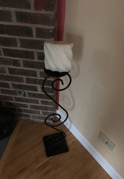 Candle stand floor decor