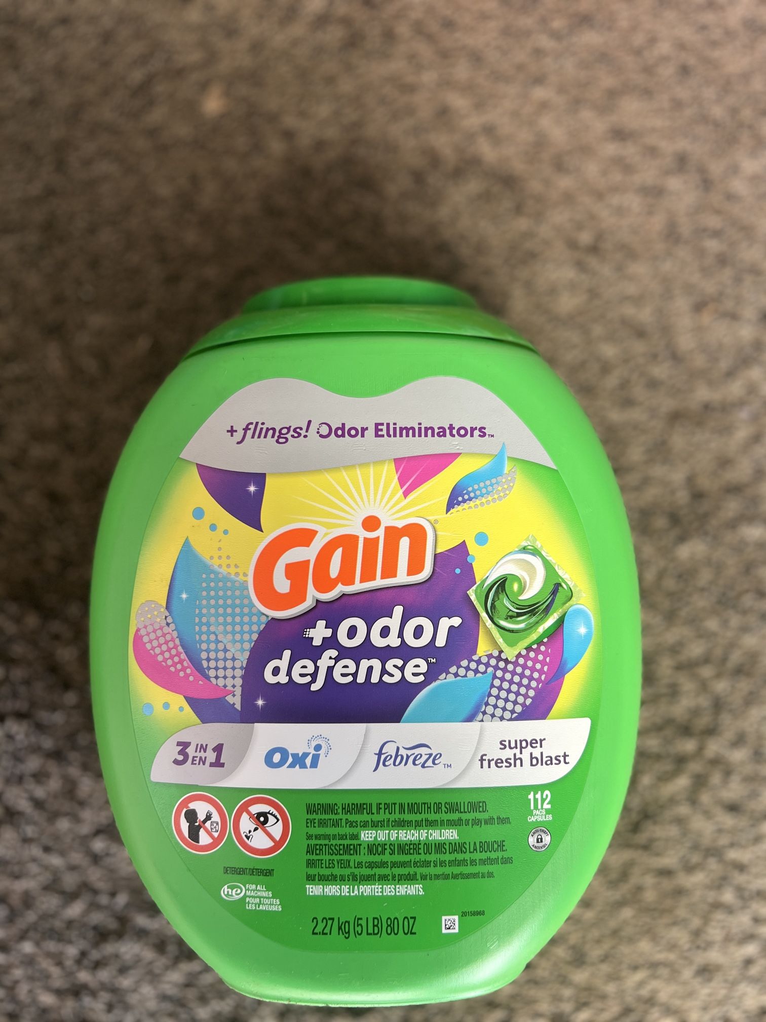 Gain Pods Odor Defense