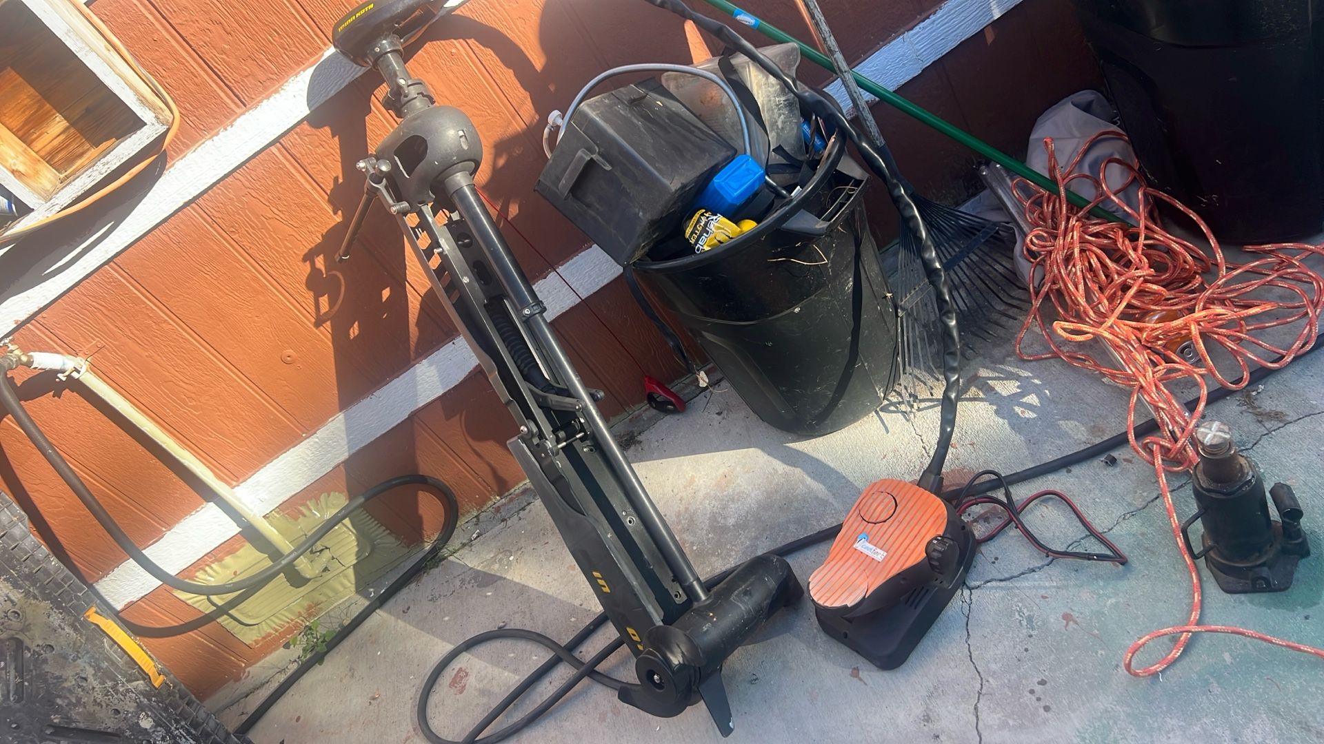 24 V Minn Kota Trolling Motor With Updated Cable And Bounce Stop