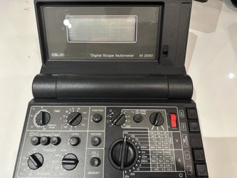 BBC M2050 Goerz Metrawatt Electronic Oscilloscope/ Multimeter Digital Scope, B43