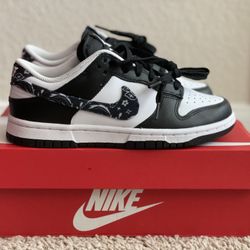 Nike Dunk Low Black Paisley 