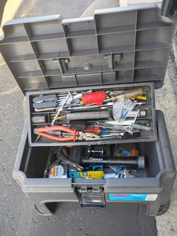 Misc tools in their tool boxes