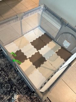 Playpen with Mats