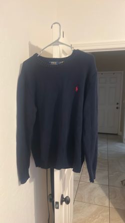 Polo sweater large