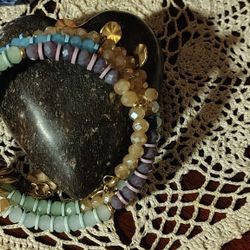 Wire Wrap Around Bracelet 