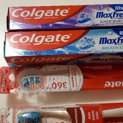 Colgate Paste And Brush