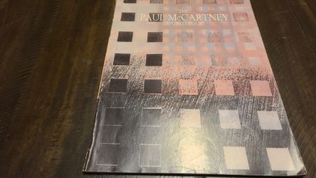 Paul Paul concert program