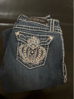 LA Idol USA Embellished Bootcut Jeans