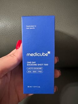 medicube Exosome Shot Zero 7,500 PPM Spicule Facial Serum