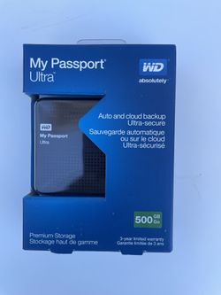 Premium Storage- Auto And Cloud backup, Ultra-Secure 500Gb