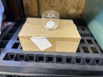 Glass Tealight Holders – 4 Boxes of 6 (24 Total) 