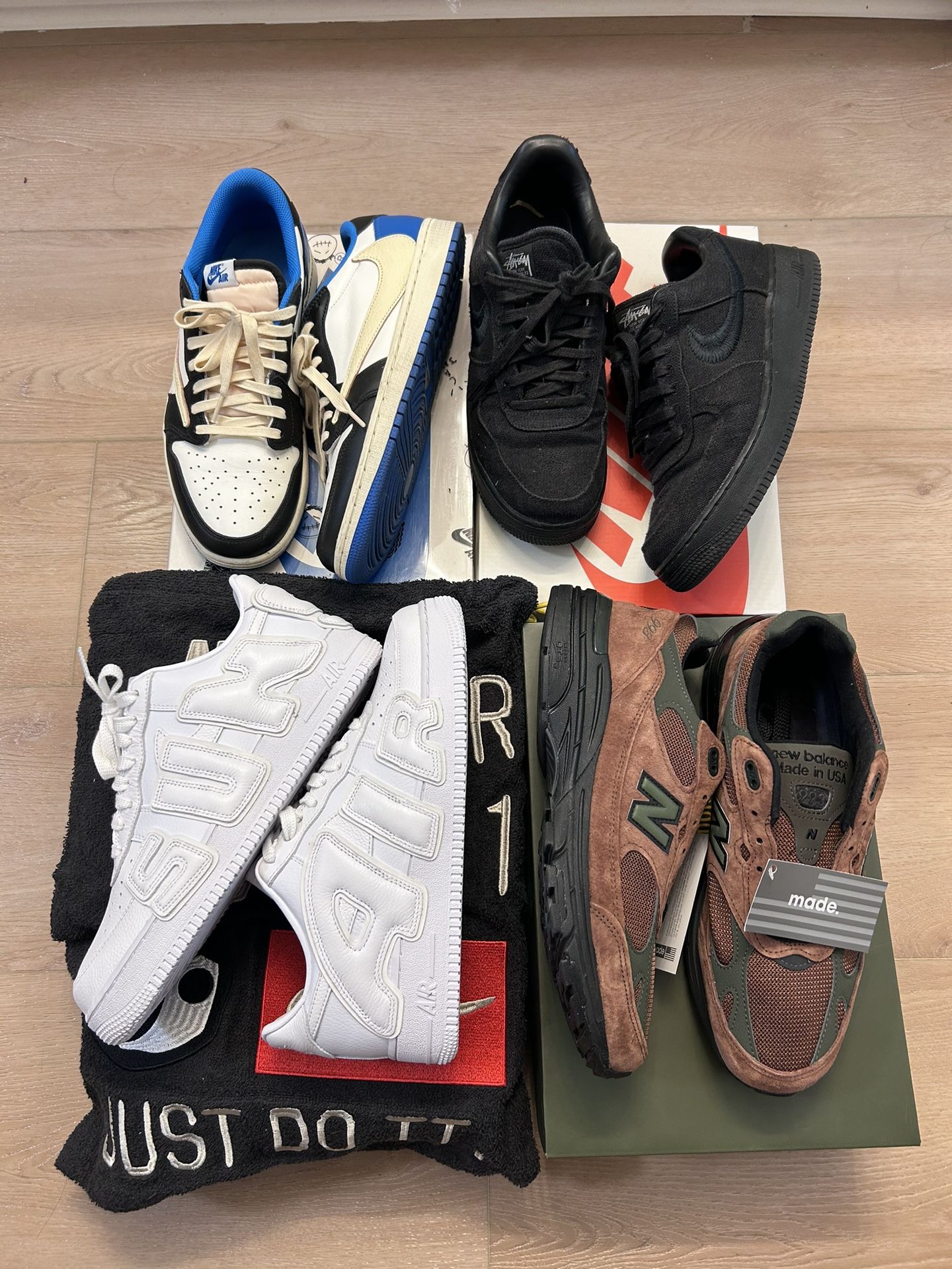 Travis scott Air Jordan 1 Low Fragment