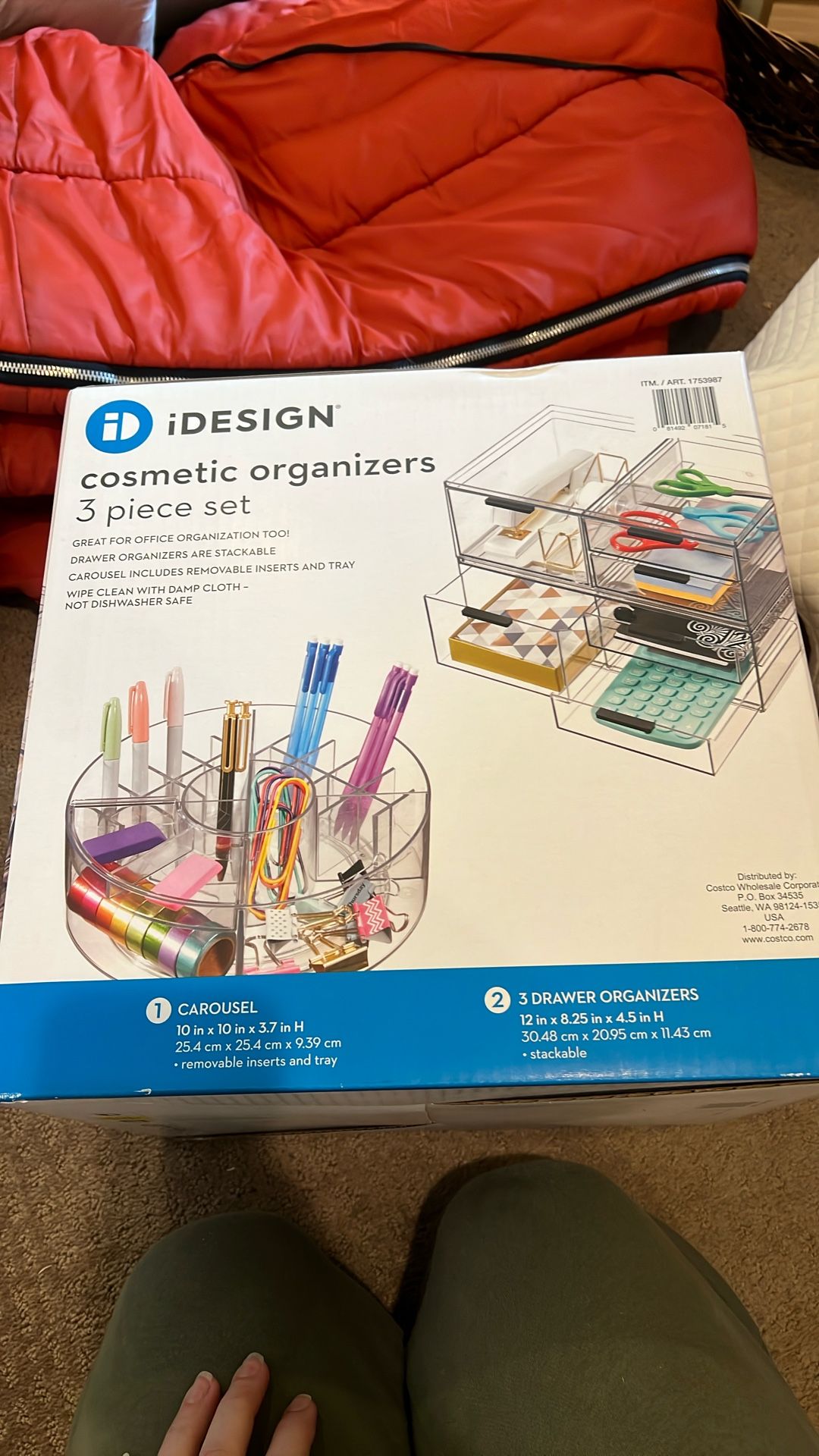 New In Box Cosmetic Organizer