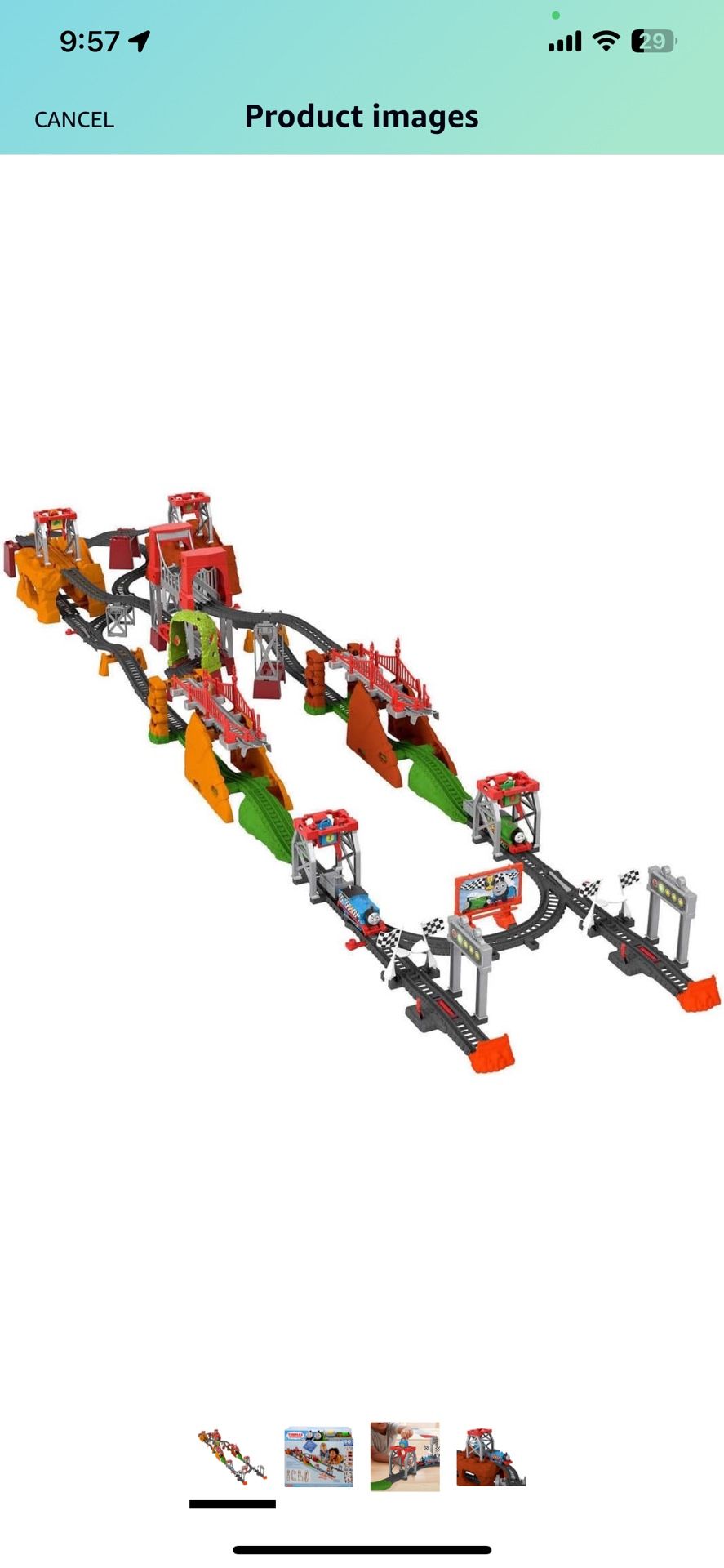 Thomas The Train - Thomas & Percy Cargo Race Train Set.