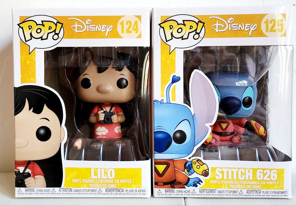 Funko Pop Disney Lilo and Stitch Set