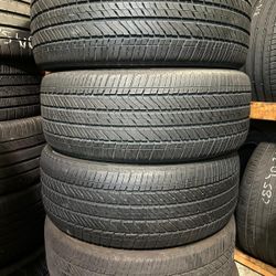 275 50 22    Bridgestone  Alenza A/S 02 - 4 Used Tires 60%-70% Life 