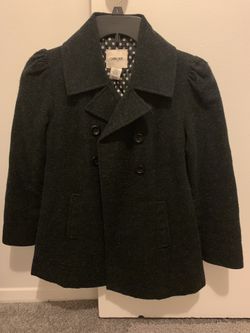 Girl’s Winter Peacoat