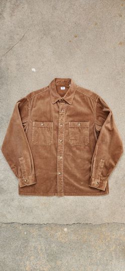 Uniqlo Men's Relaxed Fit Corduroy Long Sleeve Shirt (Size: Small)