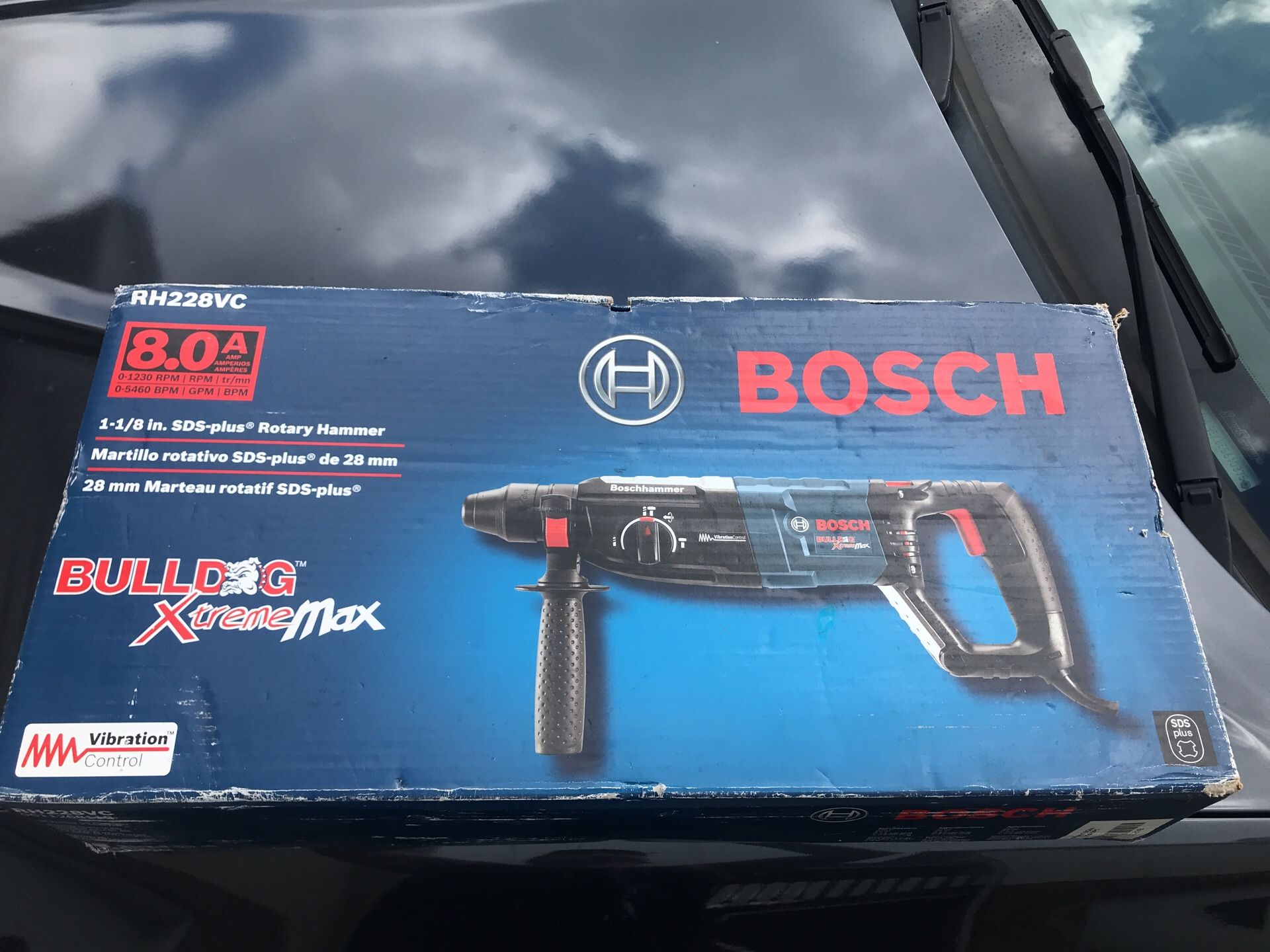 Bosch 8.0 bulldog rotary hammer