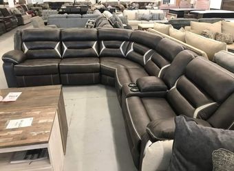 Kincord Midnight Black 4 Piece Power Reclining Sectional by Ashley
