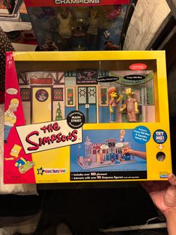 The Simpsons Interactive Main Street Environment Toy
