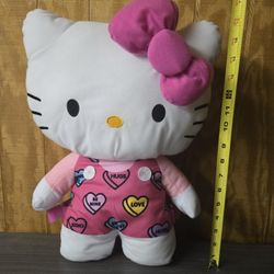 Hello Kitty Plush Backpack