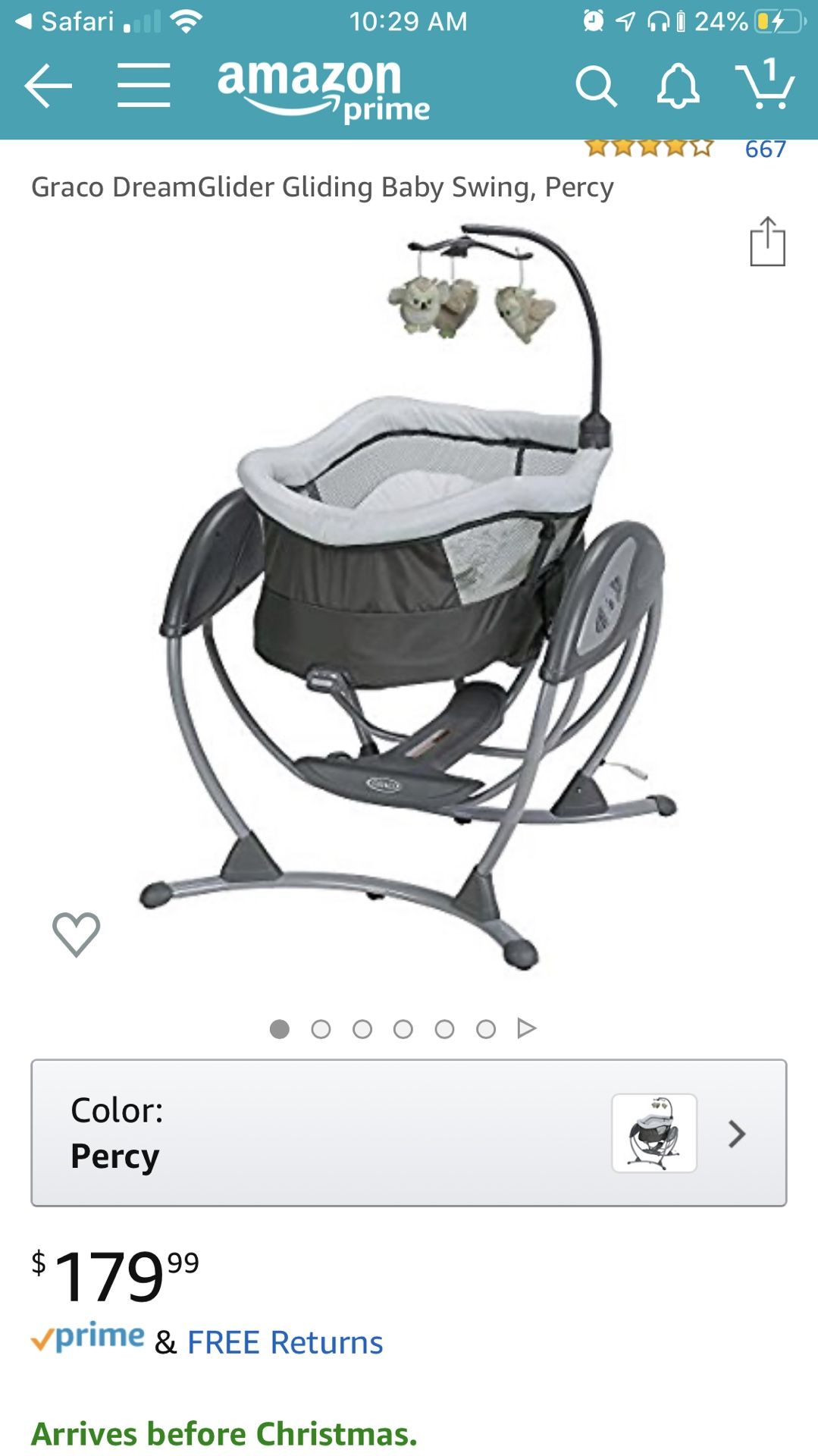 Graco Dream Glider and Seat Swing for Sale in North Las Vegas
