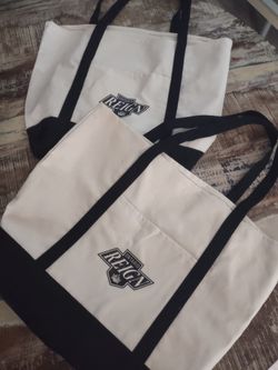 Brand New Ontario Reign Tote Bag Set