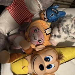 Plush Toys Stuffed Animals Lot 