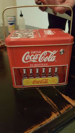 Coca cola tin